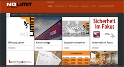 Desktop Screenshot of kletterhalle-leipzig.de